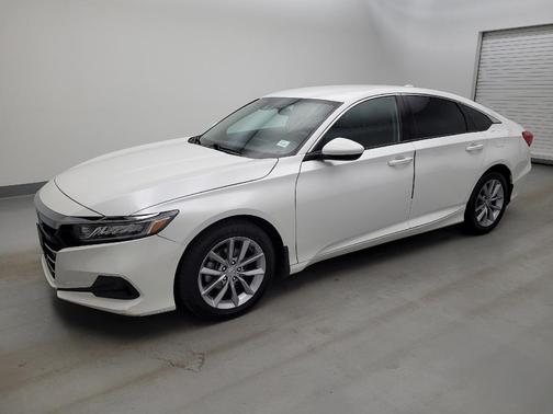 Platinum White Pearl 2021 Honda Accord LX 1.5T