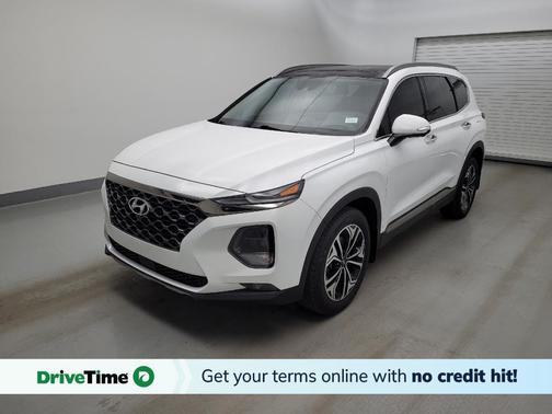 Quartz White 2020 Hyundai SANTA FE Limited 2.0T