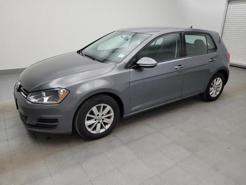 Platinum Gray Metallic 2015 Volkswagen Golf Auto TSI S