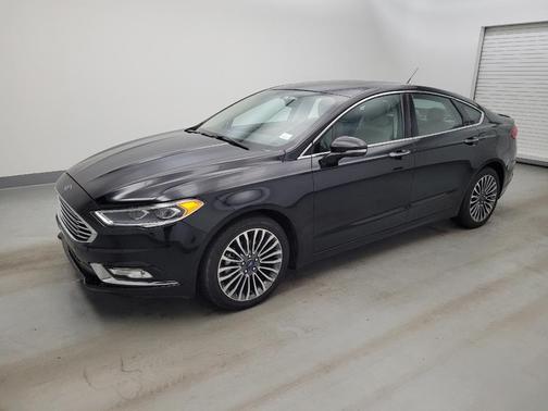 Shadow Black 2018 Ford Fusion Titanium