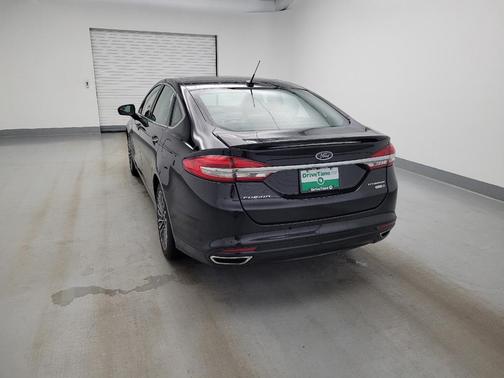 Shadow Black 2018 Ford Fusion Titanium