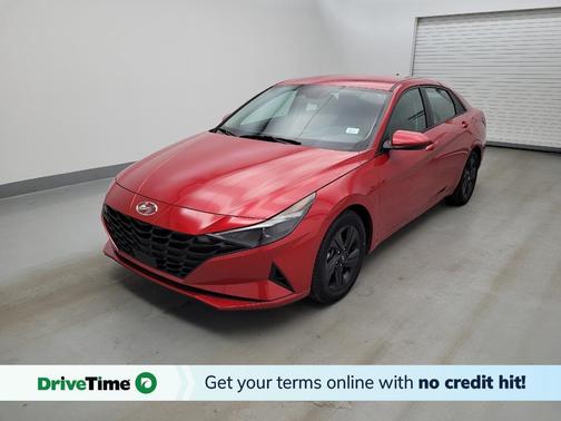 Calypso Red 2021 Hyundai ELANTRA SEL
