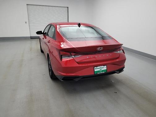 Calypso Red 2021 Hyundai ELANTRA SEL
