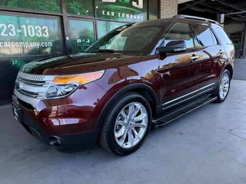 Burgundy 2012 Ford Explorer XLT