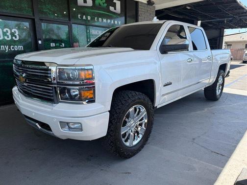 White Diamond Tricoat 2015 Chevrolet Silverado 1500 High Country