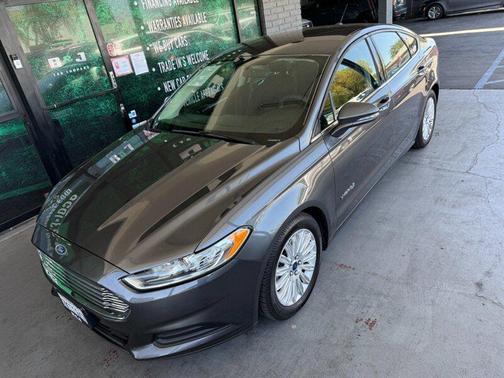 Ruby Red Tinted Clearcoat 2015 Ford Fusion Hybrid SE