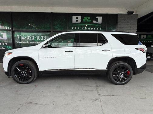White 2018 Chevrolet Traverse Premier