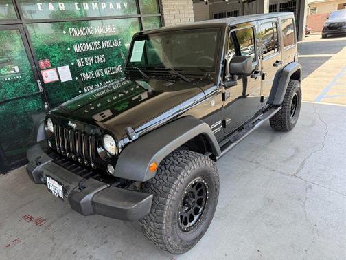 Black Clearcoat 2016 Jeep Wrangler Unlimited Sport