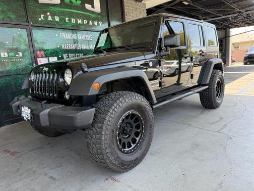 Black Clearcoat 2016 Jeep Wrangler Unlimited Sport