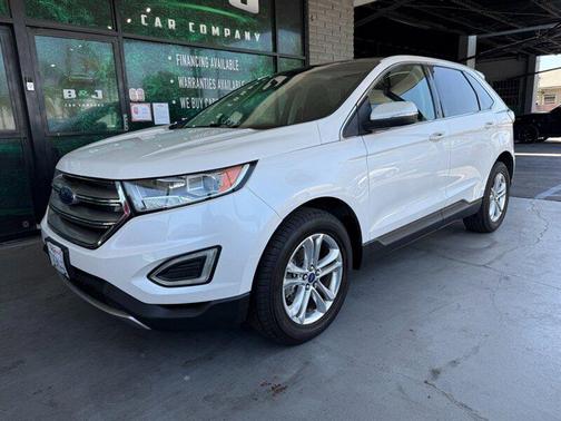 White 2016 Ford Edge SEL
