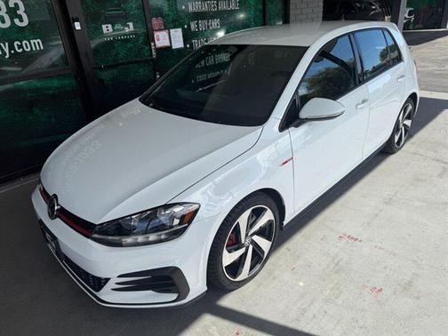 Pure White 2020 Volkswagen Golf GTI 2.0T S DSG