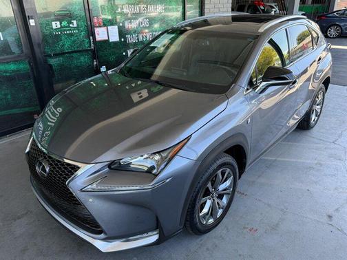Silver 2016 Lexus NX 200t F Sport