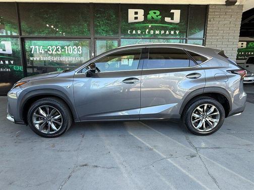 Silver 2016 Lexus NX 200t F Sport