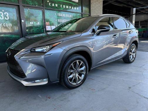 Silver 2016 Lexus NX 200t F Sport