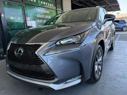 Silver 2016 Lexus NX 200t F Sport