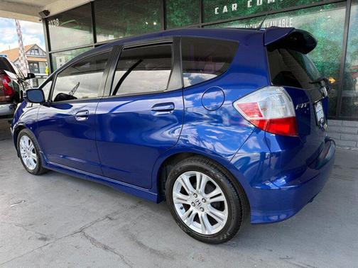 Blue 2010 Honda Fit Sport