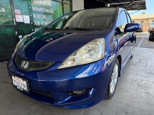 Blue 2010 Honda Fit Sport