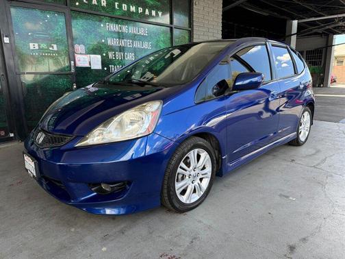 Blue 2010 Honda Fit Sport