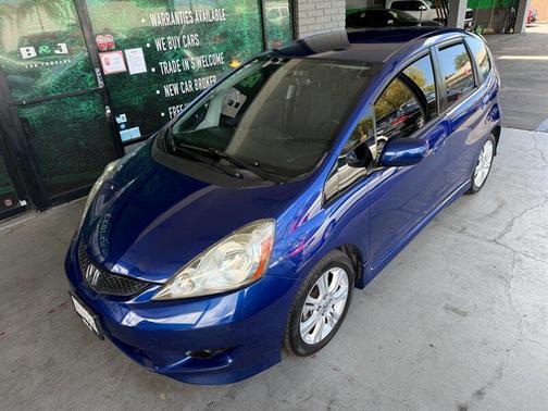 Blue 2010 Honda Fit Sport