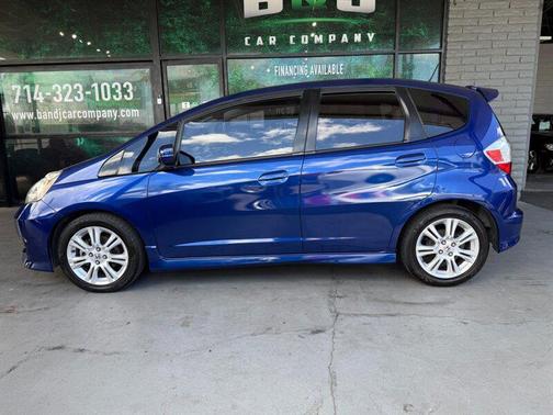 Blue 2010 Honda Fit Sport