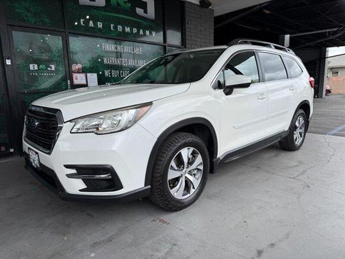 Crystal White Pearl 2019 Subaru Ascent Premium 7-Passenger