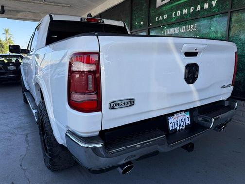 Ivory White Tri-Coat Pearlcoat 2023 RAM 1500 Longhorn