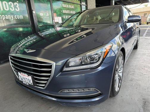 Montecito Blue 2015 Hyundai Genesis 5.0