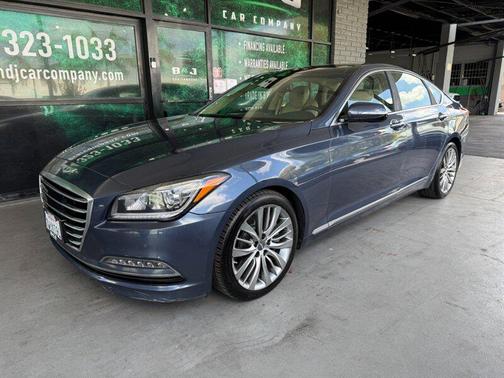 Montecito Blue 2015 Hyundai Genesis 5.0