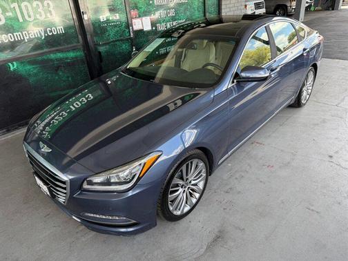 Montecito Blue 2015 Hyundai Genesis 5.0