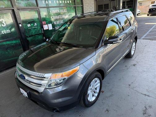 Gray 2015 Ford Explorer XLT