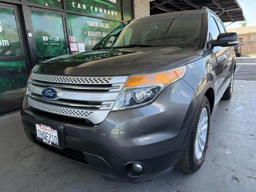 Gray 2015 Ford Explorer XLT