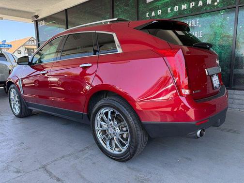 Burgundy 2014 Cadillac SRX Premium Collection