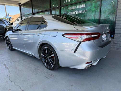Silver 2018 Toyota Camry XSE