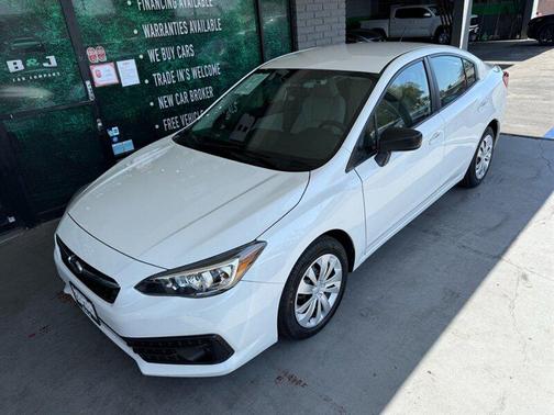 Crystal White Pearl 2023 Subaru Impreza Base