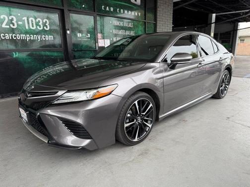 Predawn Gray Mica 2019 Toyota Camry XSE