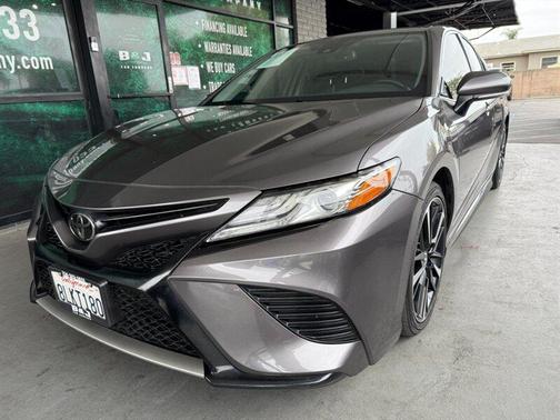 Predawn Gray Mica 2019 Toyota Camry XSE