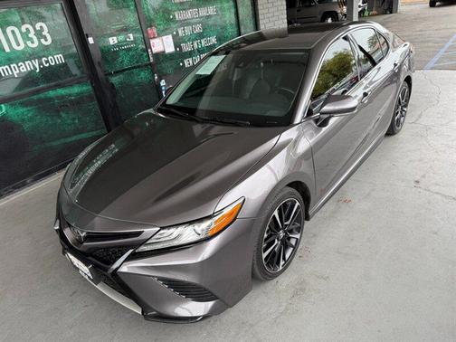 Predawn Gray Mica 2019 Toyota Camry XSE