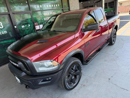 Delmonico Red Pearlcoat 2020 RAM 1500 Classic Warlock Quad Cab 4x4 6'4' Box