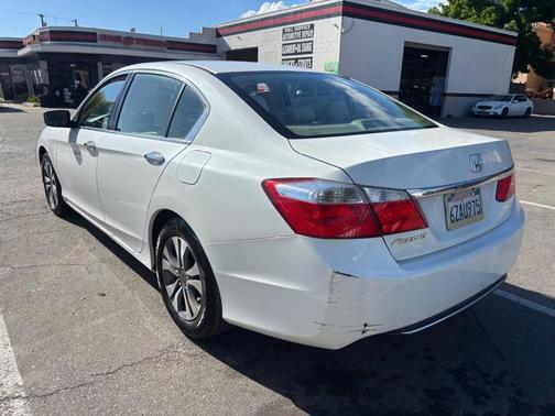 White Orchid Pearl 2013 Honda Accord LX