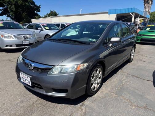 Polished Metal Metallic 2010 Honda Civic LX