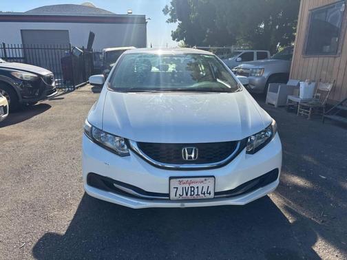 Taffeta White 2015 Honda Civic LX