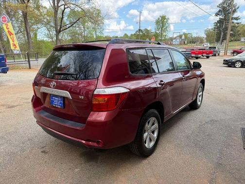 Burgundy 2008 Toyota Highlander Base