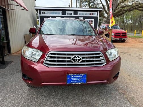 Burgundy 2008 Toyota Highlander Base