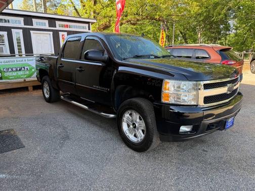 Black 2008 Chevrolet Silverado 1500 LTZ Crew Cab