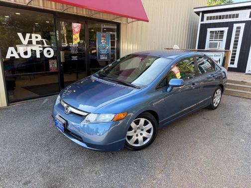 Blue 2008 Honda Civic LX