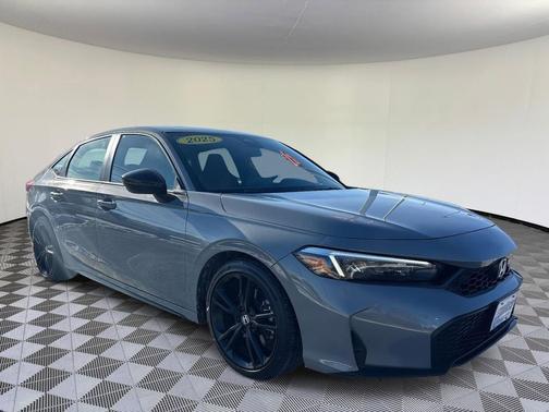 Urban Gray Pearl 2025 Honda Civic Si Sedan