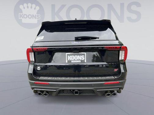 Agate Black Metallic 2026 Ford Explorer ST