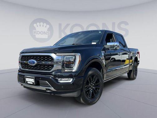 Agate Black Metallic 2022 Ford F-150 Platinum