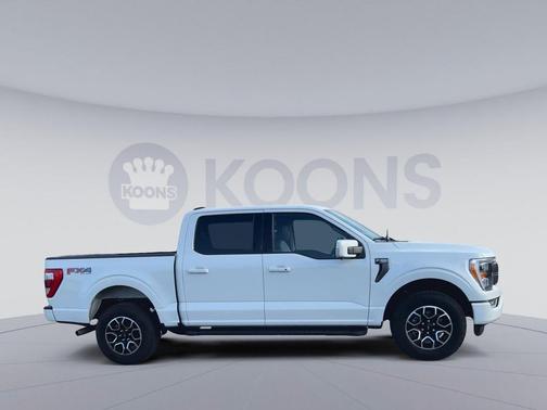 Star White Metallic Tri-Coat 2023 Ford F-150 Lariat