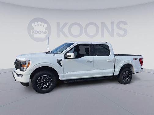 Star White Metallic Tri-Coat 2023 Ford F-150 Lariat